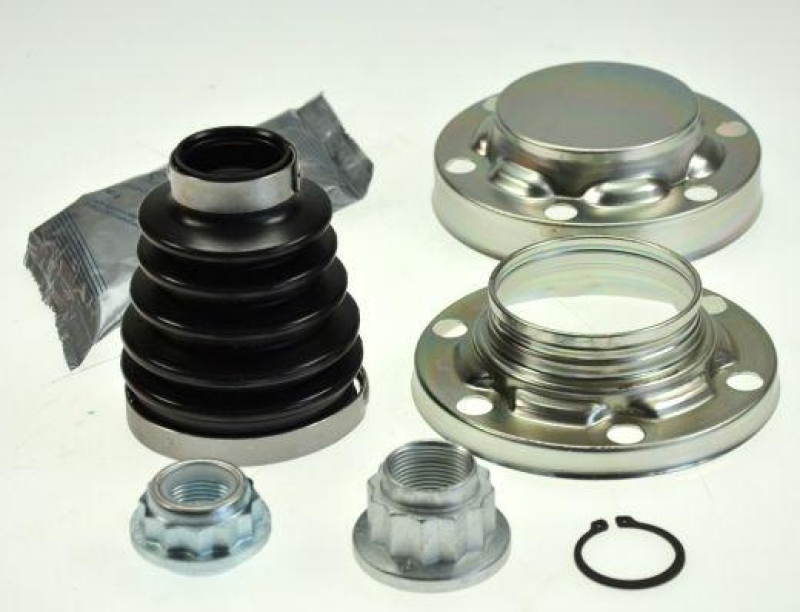 Bild von LÖBRO 304552 Achsmanschette Faltenbalg, Faltenbalgsatz, Antriebswellenmanschette 82 TPE (thermoplastischer Elastomer) mit Kappe VOLKSWAGEN: Touareg I