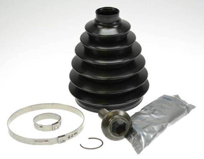 Bild von SPIDAN 24692 Achsmanschette Faltenbalg, Faltenbalgsatz, Antriebswellenmanschette 144 TPE (thermoplastischer Elastomer) mit Schraube AUDI: A4 B8 Avant