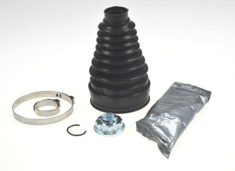 Bild von SPIDAN 25895 Achsmanschette Faltenbalg, Faltenbalgsatz, Antriebswellenmanschette 125 TPE (thermoplastischer Elastomer) mit Mutter