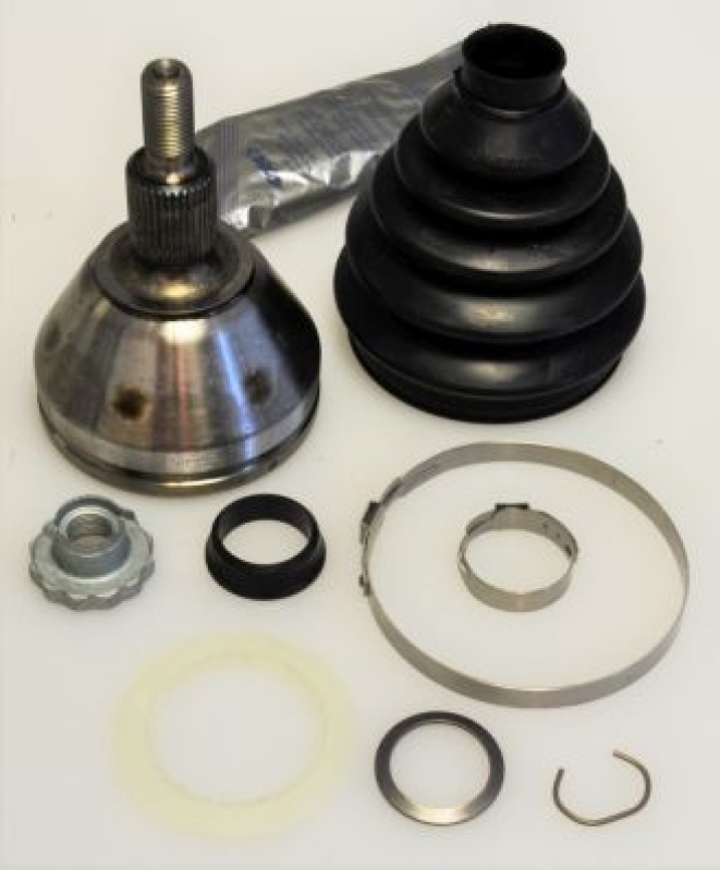 Bild von LÖBRO 306655 Gelenksatz Antriebswellengelenk, Gleichlaufgelenk, Antriebsgelenk mit Mutter TPE (thermoplastischer Elastomer) SKODA: Fabia 2