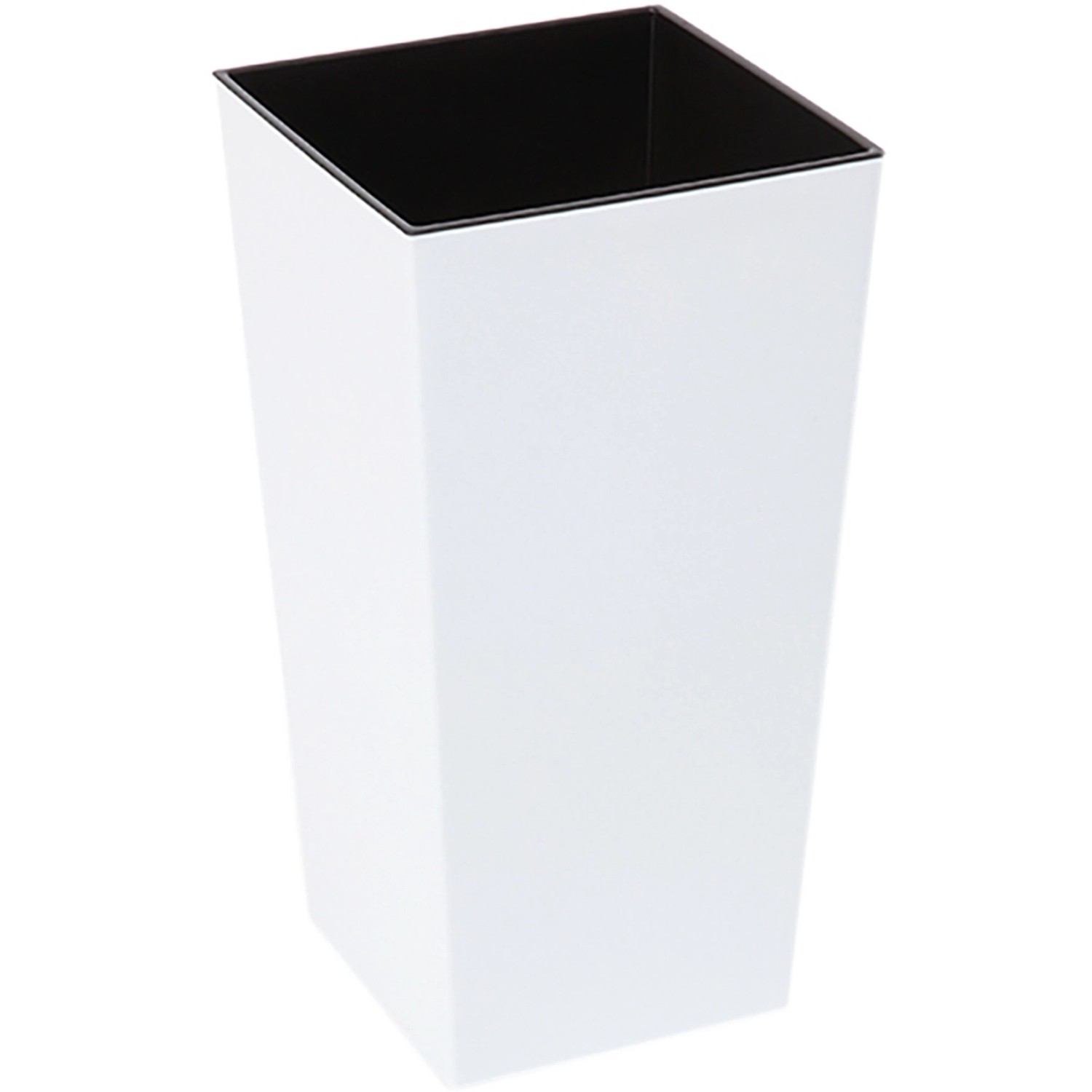 Bild von Siena Garden Pflanzsäule Lyon 25 cm x 25 cm x 46,5 cm Weiß