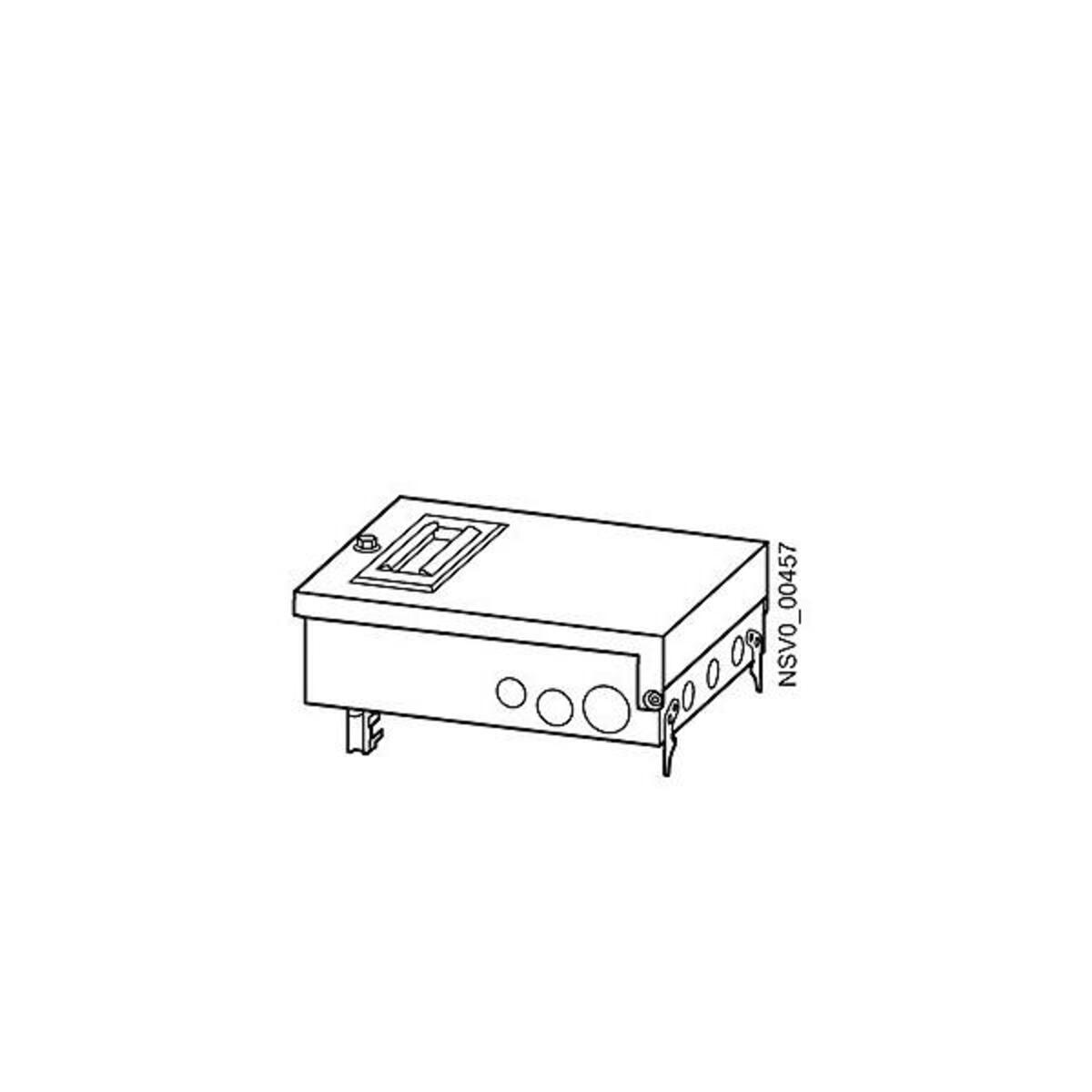 Bild von Siemens BVP:203138 Abgangskasten Lichtgrau 3polig 25mm² 63A 500 V/AC 1St.