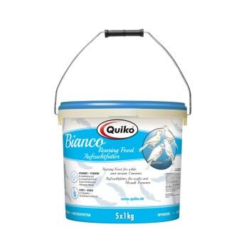 Bild von Quiko Bianco 5 Kg: Aufzuchtfutter für weiße Kanarien, aufgehellte Mosaiken - Ohne Farbstoffe