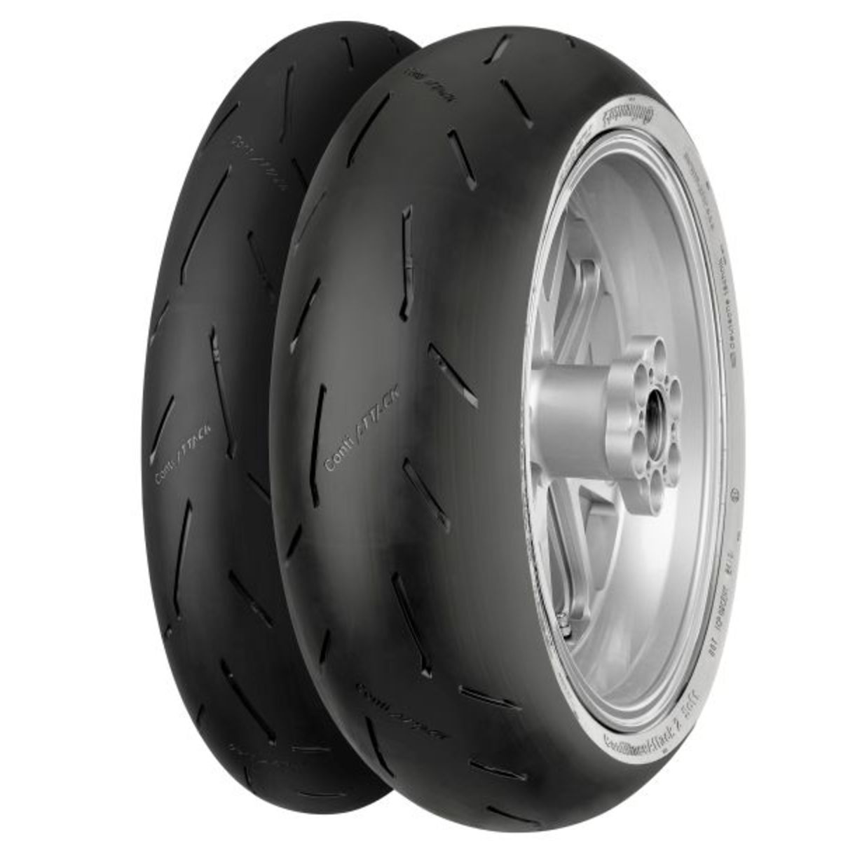 Bild von CONTINENTAL ContiRaceAttack 2 180/60ZR17 TL 75W DOT2020, Motorradreifen Hinten