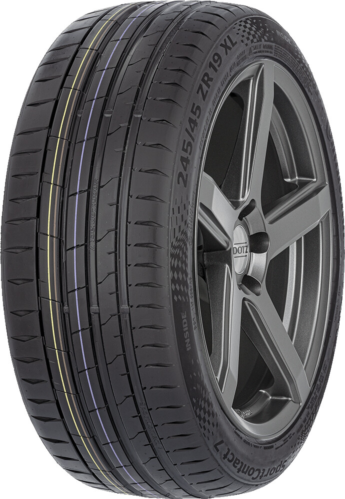 Bild von Continental SportContact 7 XL - 275/30 ZR19 (96Y) XL - D/A/73 - Sommerreifen (PKW)