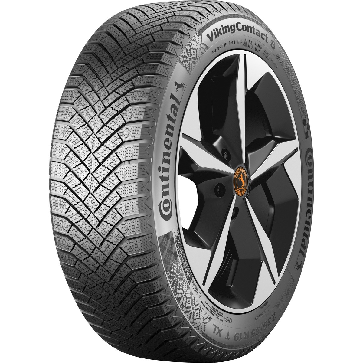 Bild von CONTINENTAL Winterreifen 235/55 R 17 XL TL 103H VIKINGCONTACT 8 BSW M+S 3PMSF NORDIC COMPOUND