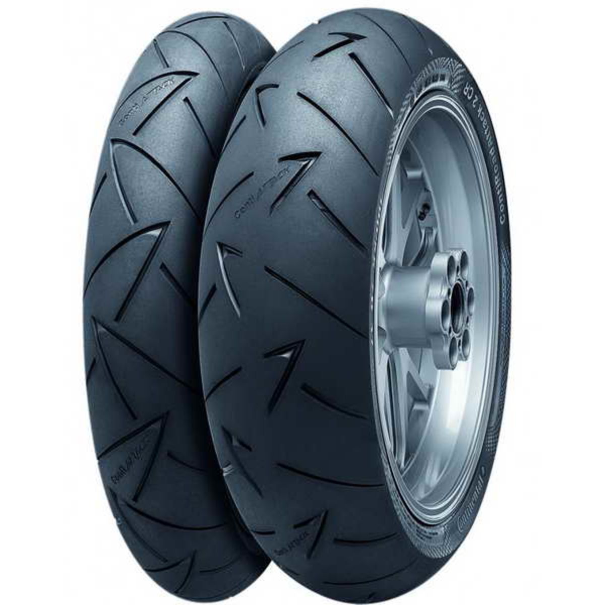 Bild von CONTINENTAL ContiRoadAttack 2 CR 110/80ZR18 TL 58W, Motorradreifen Vorne