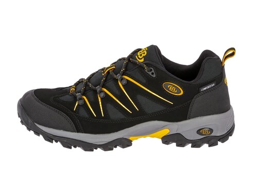 Bild von Brütting Mount Hunter Low Herren Trekking- & Wanderhalbschuhe, Schwarz Schwarz Gelb, 43 EU