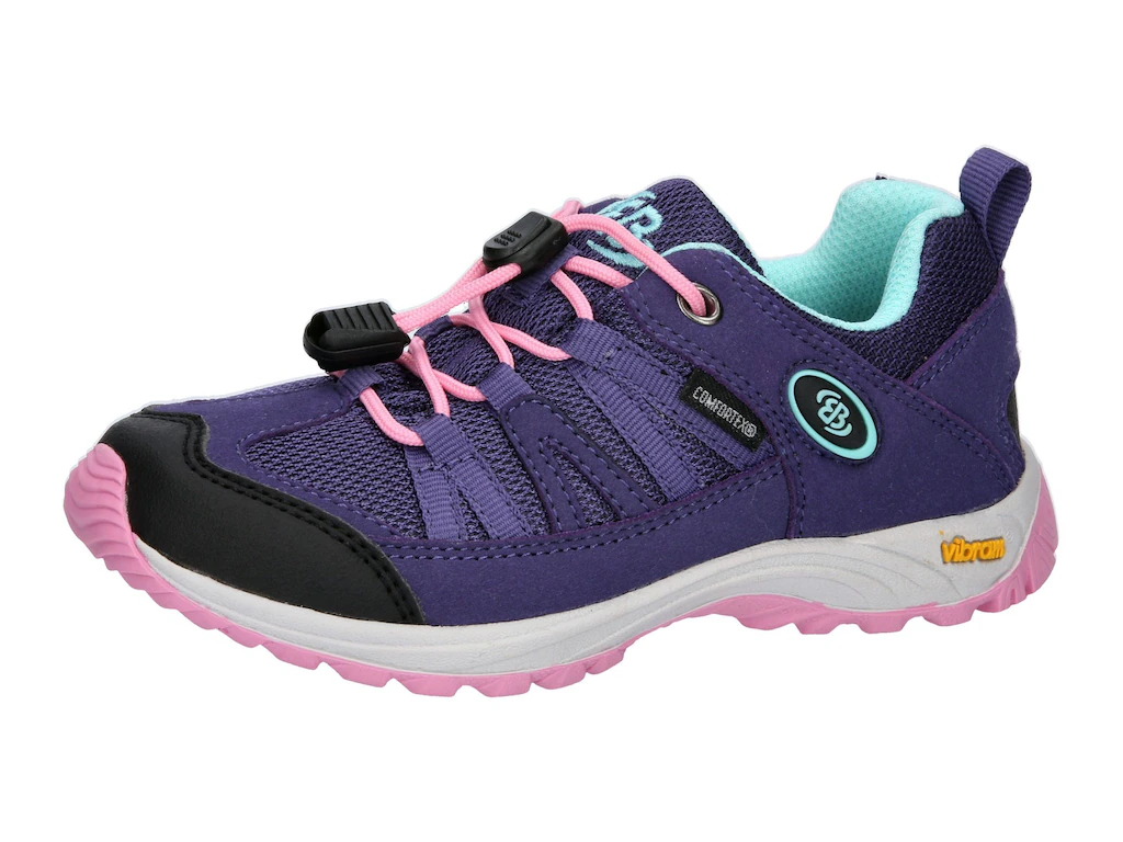 Bild von Brütting Ohio Low Traillaufschuh, Lila/Rosa/Türkis, 30 EU