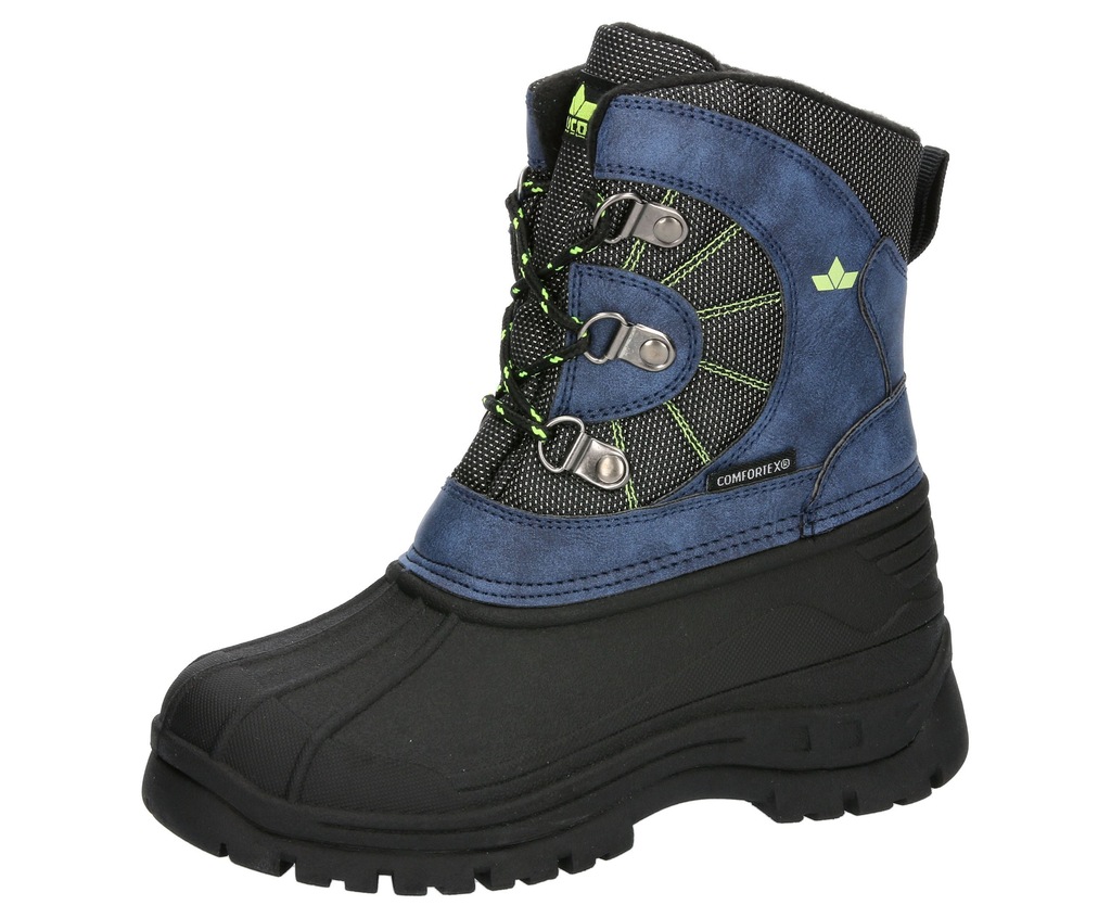 Bild von Lico  Stiefel Winterstiefel blau-lemon 720401 Arino