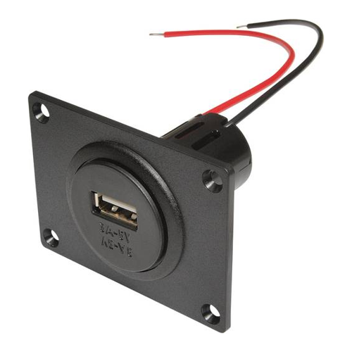 Bild von ProCar Power USB Einbausteckdose: Praktisches Zubehör für elektronische Geräte