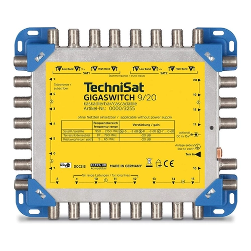 Bild von TechniSat GIGASWITCH 9/20, Multischalter