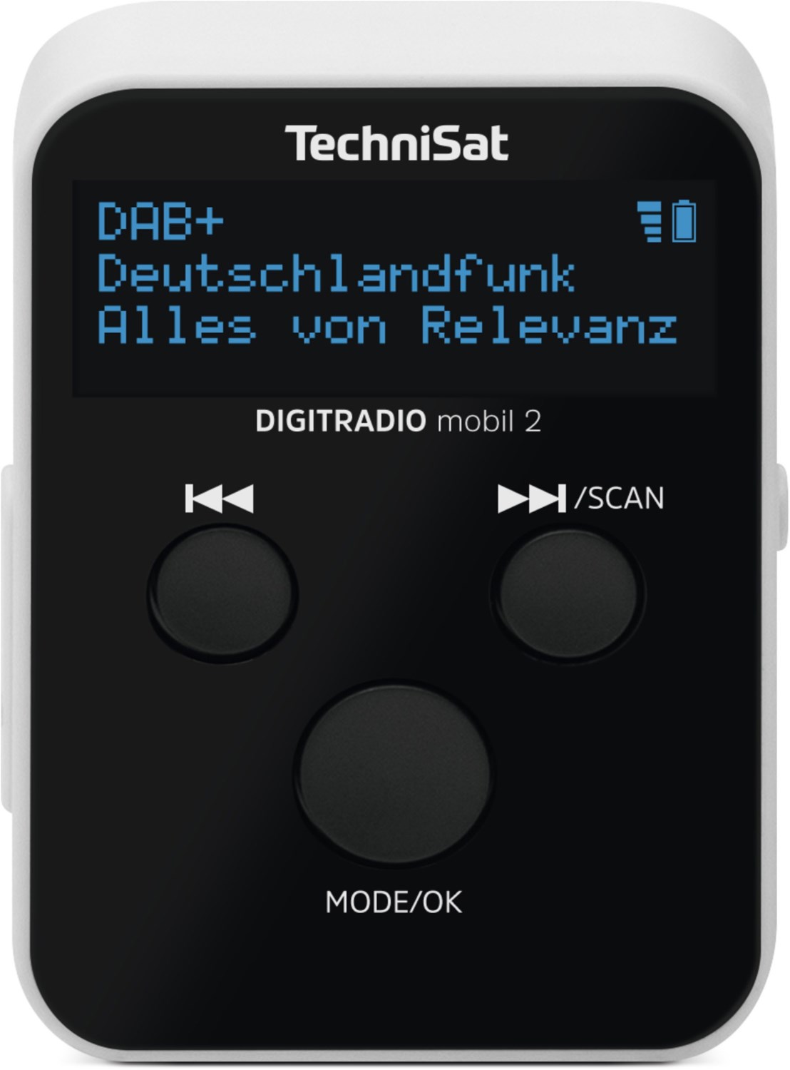Bild von TechniSat DIGITRADIO mobil 2 Internet Taschenradio Schwarz, Weiß