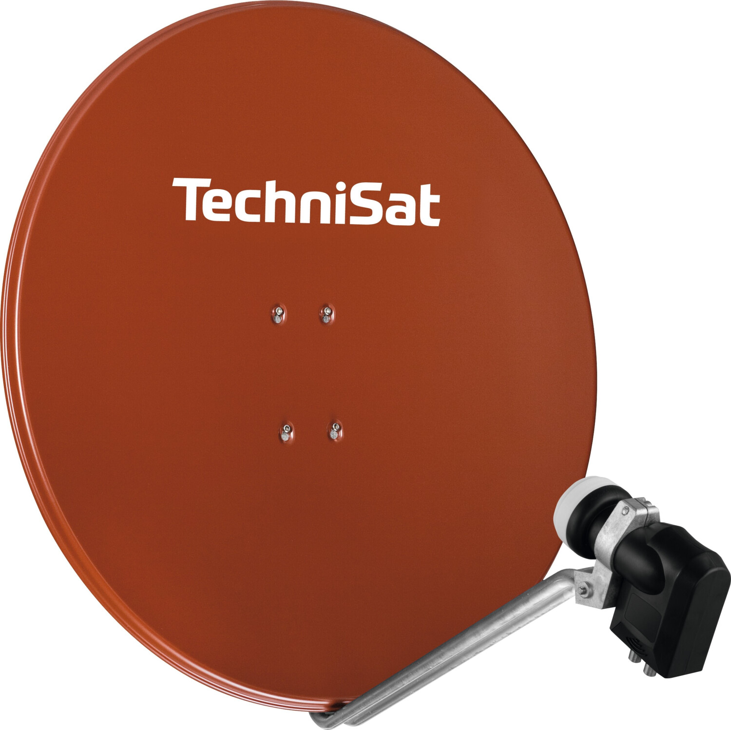 Bild von TechniSat SATMAN 850 PLUS mit 40 mm Quattro-Switch-LNB Sat-Spiegel (85 cm, Aluminium, 1 Orbitposition)
