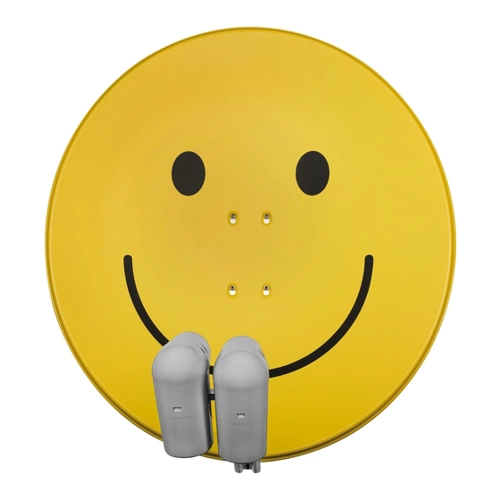 Bild von Technisat GIGATENNE 850 Astra / Hotbird gelb mit Smiley