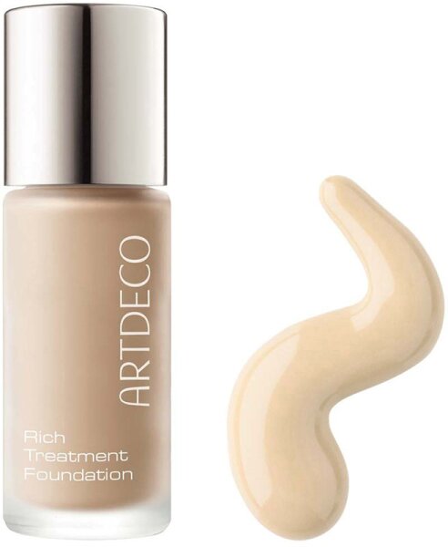 Bild von Artdeco Rich Treatment Foundation, Flüssiges Creme Make-Up, 10 - Sunny Shell, 20 ml (1er Pack)