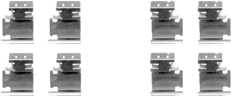Bild von TEXTAR 82054300 Zubehörsatz, Scheibenbremsbelag VOLKSWAGEN: GOLF 6, Caddy 3, Golf 6, FIAT: Panda II Hatchback, 500 C Convertible, 500 Hatchback