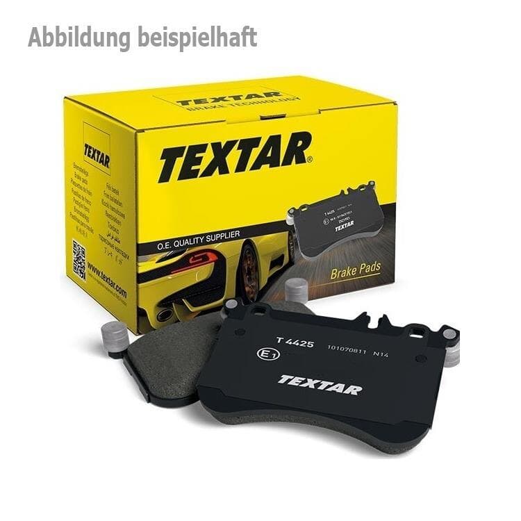 Bild von TEXTAR 2234501 Bremsbelagsatz Bremsbeläge, Bremsklötze, Bremssteine mit akustischer Verschleißwarnung mit Zubehör OPEL: Astra K Sports Tourer