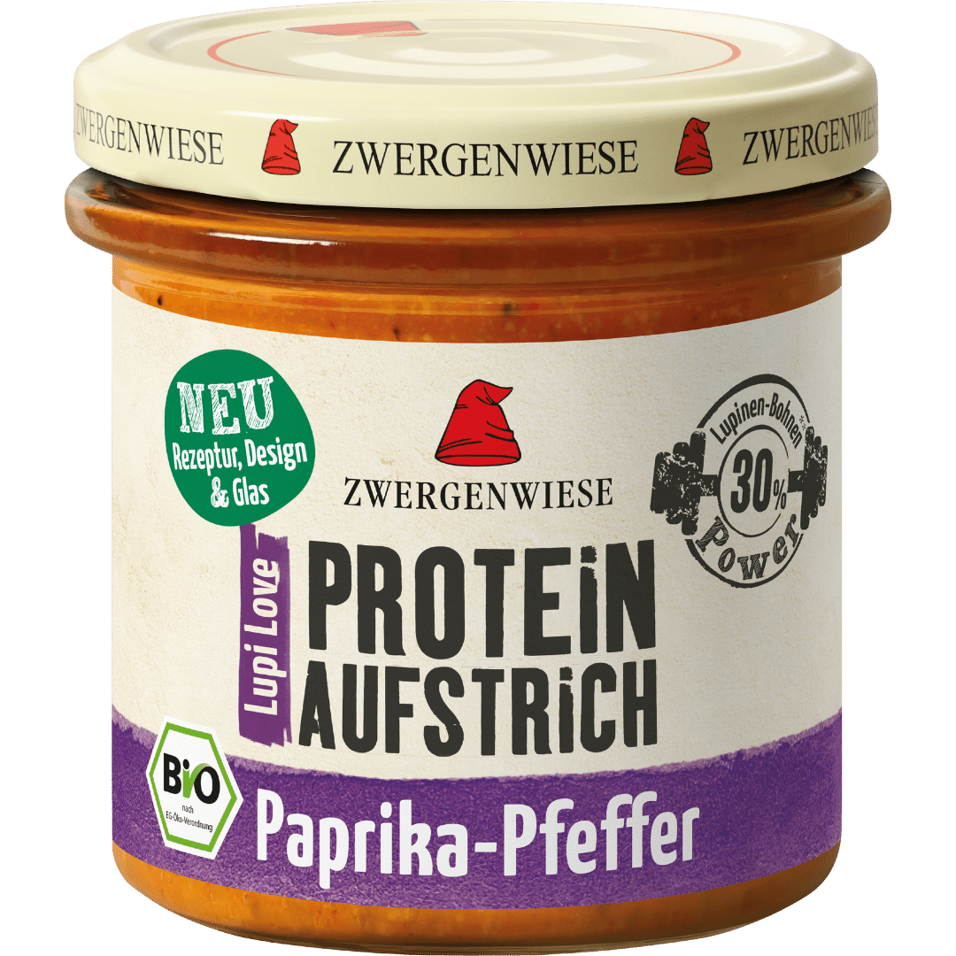 Bild von Bio LupiLove Protein Paprika Pfeffer Brotaufstrich