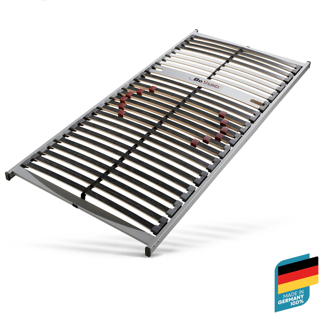 Bild von Lattenrost Lattenrost Duo Powerflex NV, Lattenrost in verschiedenen Größen 90x200, BeSports, Kopfteil nicht verstellbar, Fußteil nicht verstellbar