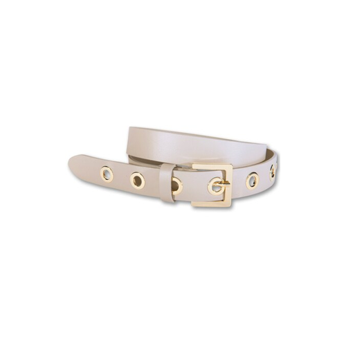Bild von Silbergift Ledergürtel mit coolem Look durch Metallösen