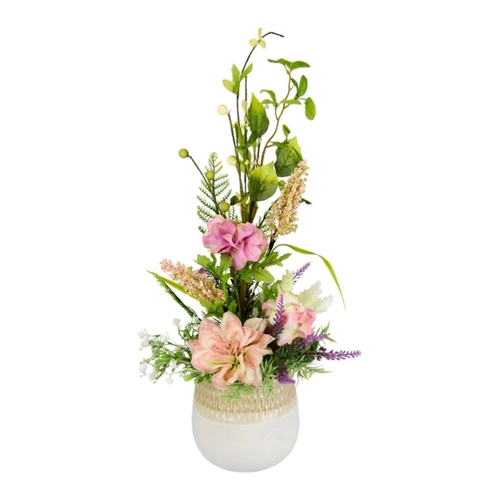 Bild von I.GE.A. Kunstblume »Gesteck aus Hortensien und Dahlien«