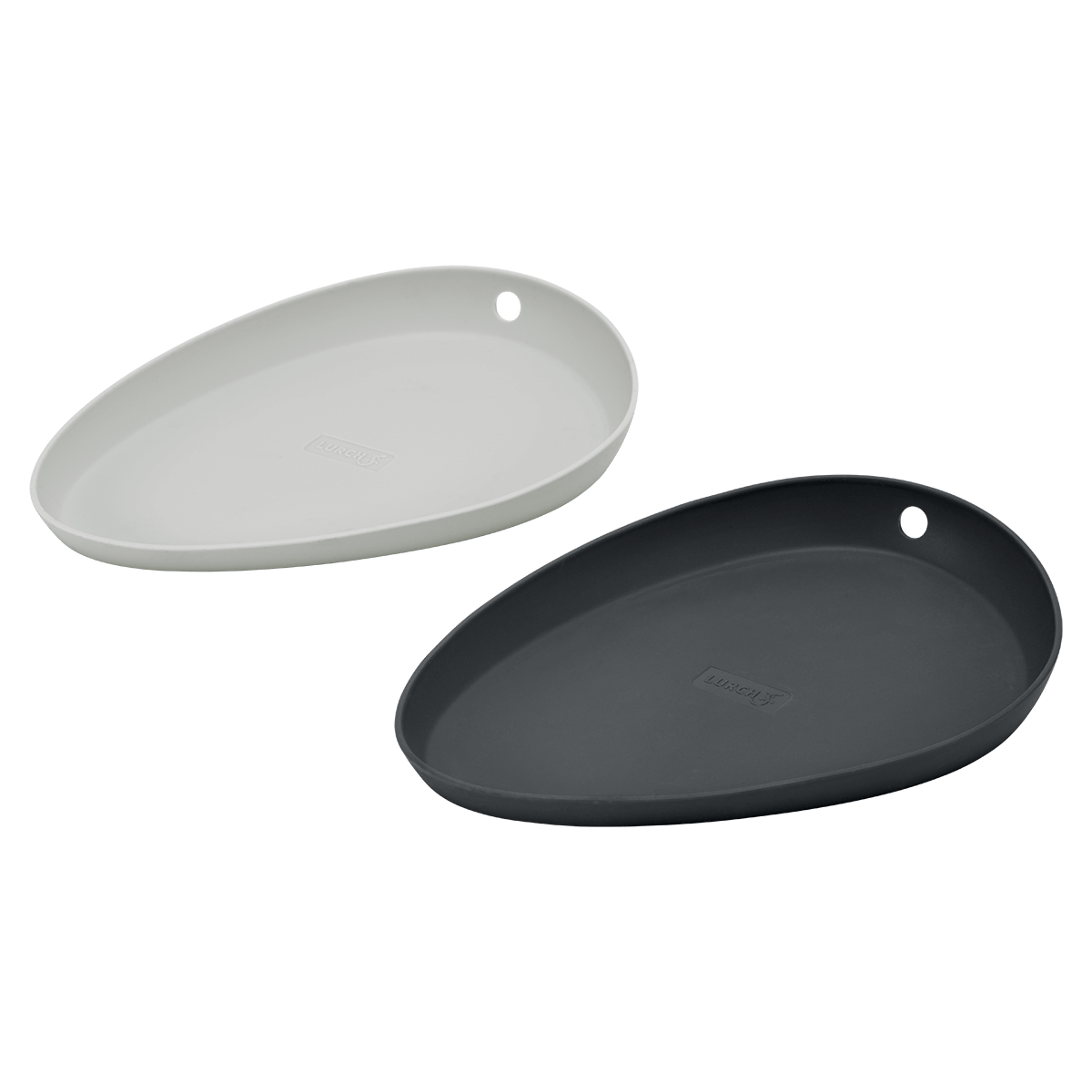 Bild von Lurch Kochlöffelablage 2er Set Silikon light / iron-grey