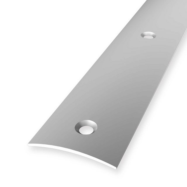 Bild von Küberit Übergangsprofil 4 x 30 x 2700 mm Aluminium Übergangsschiene Silber Versenkt Gebohrt