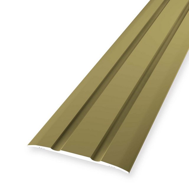 Bild von Küberit Übergangsprofil 2.5 x 38 x 1000 mm Aluminium Übergangsschiene Gold Selbstklebend