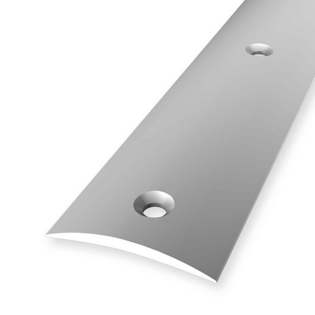Bild von Küberit Übergangsprofil 5 x 40 x 1000 mm Aluminium Übergangsschiene Silber Versenkt Gebohrt