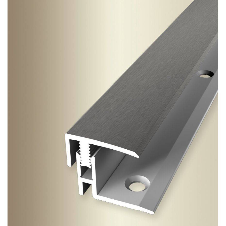 Bild von PROVISTON Einfass- & Abschlussprofile Breite 21 mm Einfasshöhe 12 - 17 mm Alu eloxiert