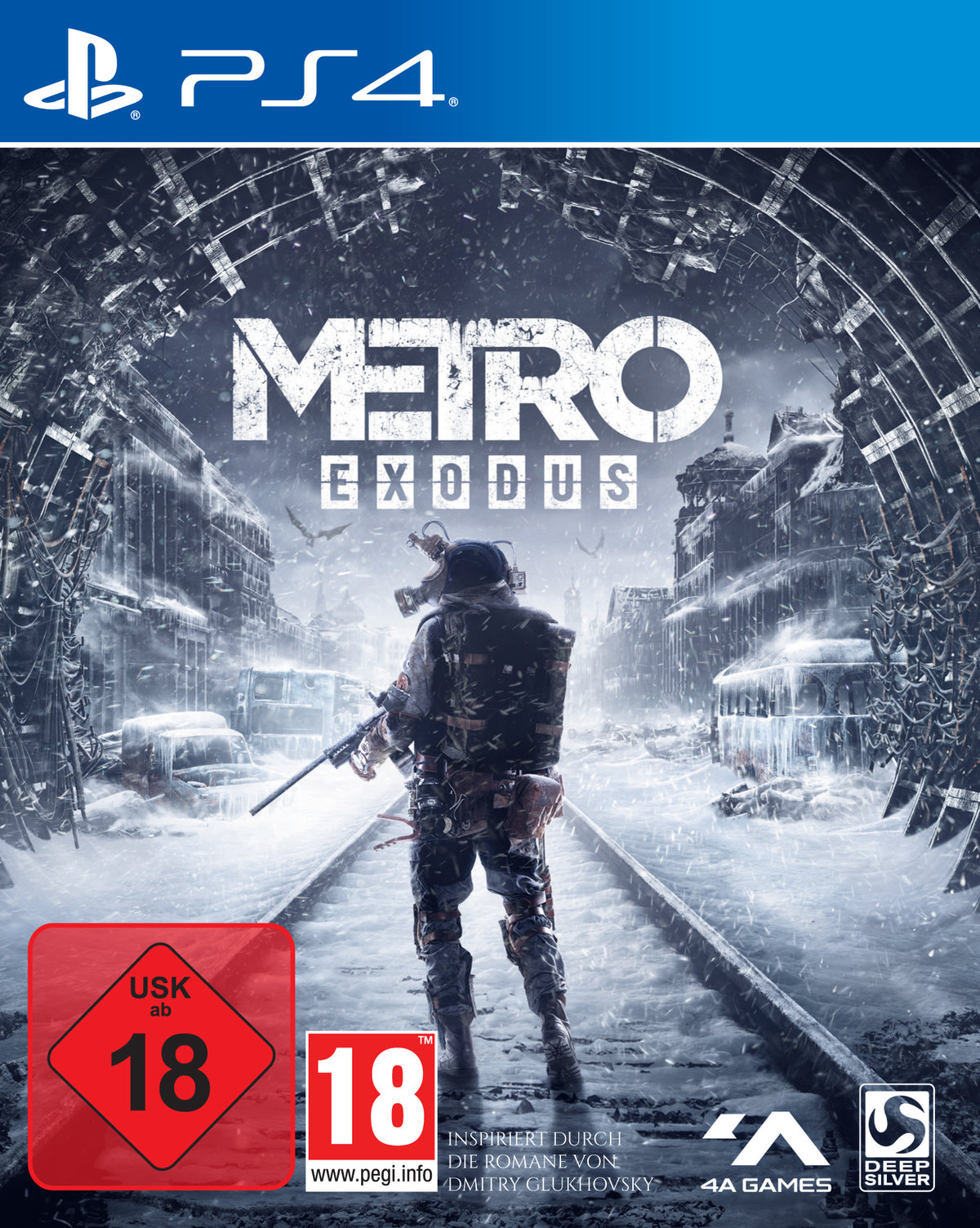 Bild von PS4 - Metro Exodus (DE Version) (mit OVP / Steelbook) (sehr guter Zustand) (gebraucht) USK18