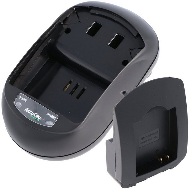 Bild von AccuCell Schnellladegerät Panasonic Akku DMW-BCM13, DMW-BCM13E (Ladegerät), Kamera Stromversorgung