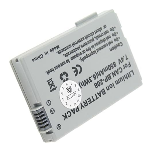 Bild von AccuCell Akku kompatibel mit Canon DC51 Camcorder, 850mAh