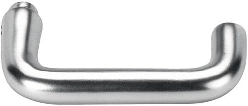 Bild von Amf, Möbelausstattung, Türdrückerlochteil 475L Leichtmetall F1 / naturfarbig Schlosskästen gerade Vierkantstift 8 mm (1 Stk.)