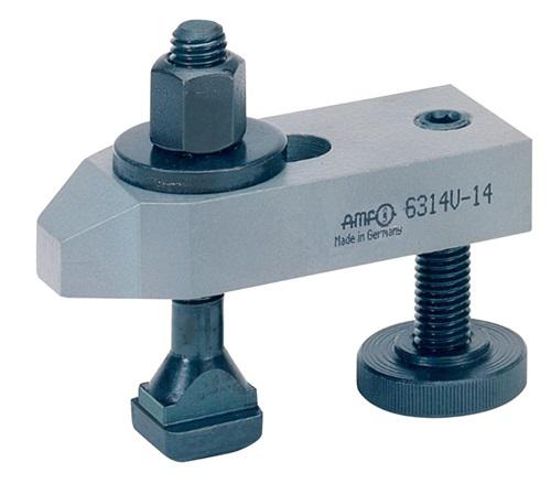 Bild von Spanneisen Nr.6314V f.T-Nut, 24+28mm Spann-H.20-83mm AMF