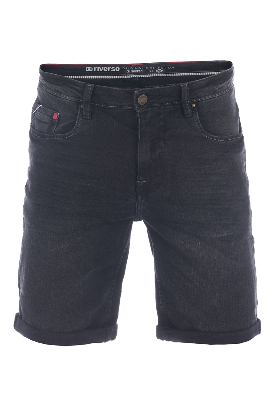 Bild von riverso Jeans Shorts Herren Stretch Kurz Regular Fit RIVUdo