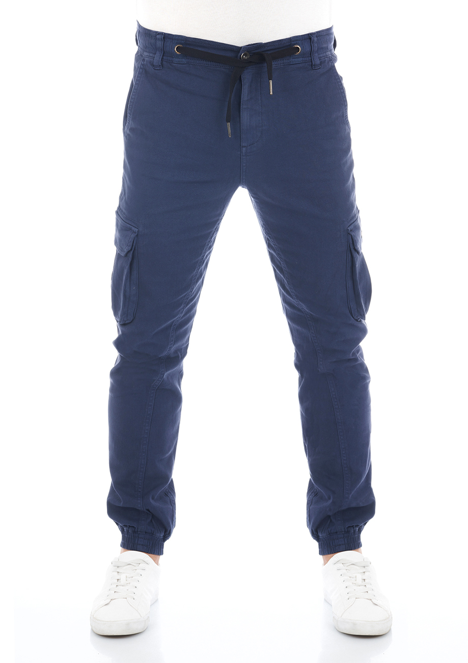 Bild von riverso Cargohose Herren lang Stretch Slim Fit RIVHanno