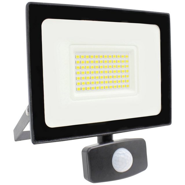 Bild von Megatron LED Flutlichtstrahler Megatron ISPOT L PIR MT68032 LED-Außenstrahler mit Bewegungsmelder EEK
