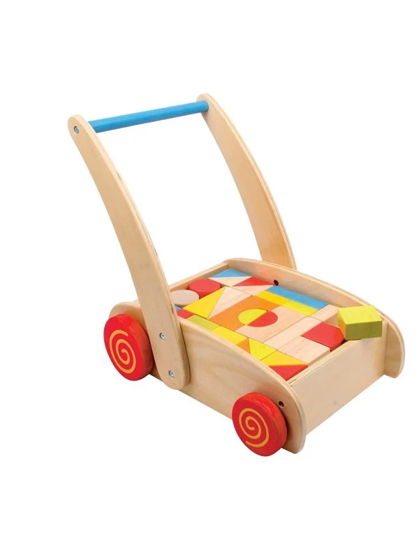 Bild von Small Foot Design Lauflernwagen Bauklötze