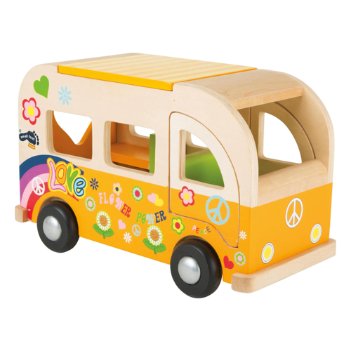 Bild von Spielbus Hippie aus Holz