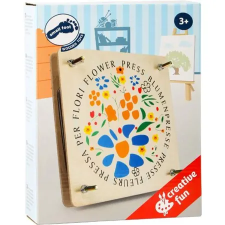 Bild von Small Foot Lernspielzeug Kinder Blumenpresse, mit Flügelschrauben