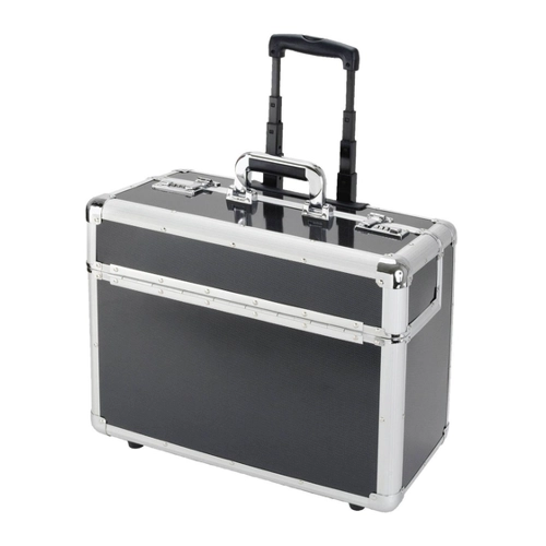 Bild von Pilotenkoffer CARBON - silber