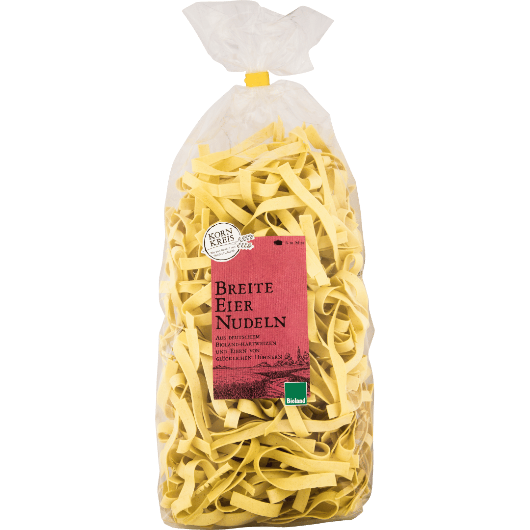 Bild von Bio Breite Eier Nudeln, 500g