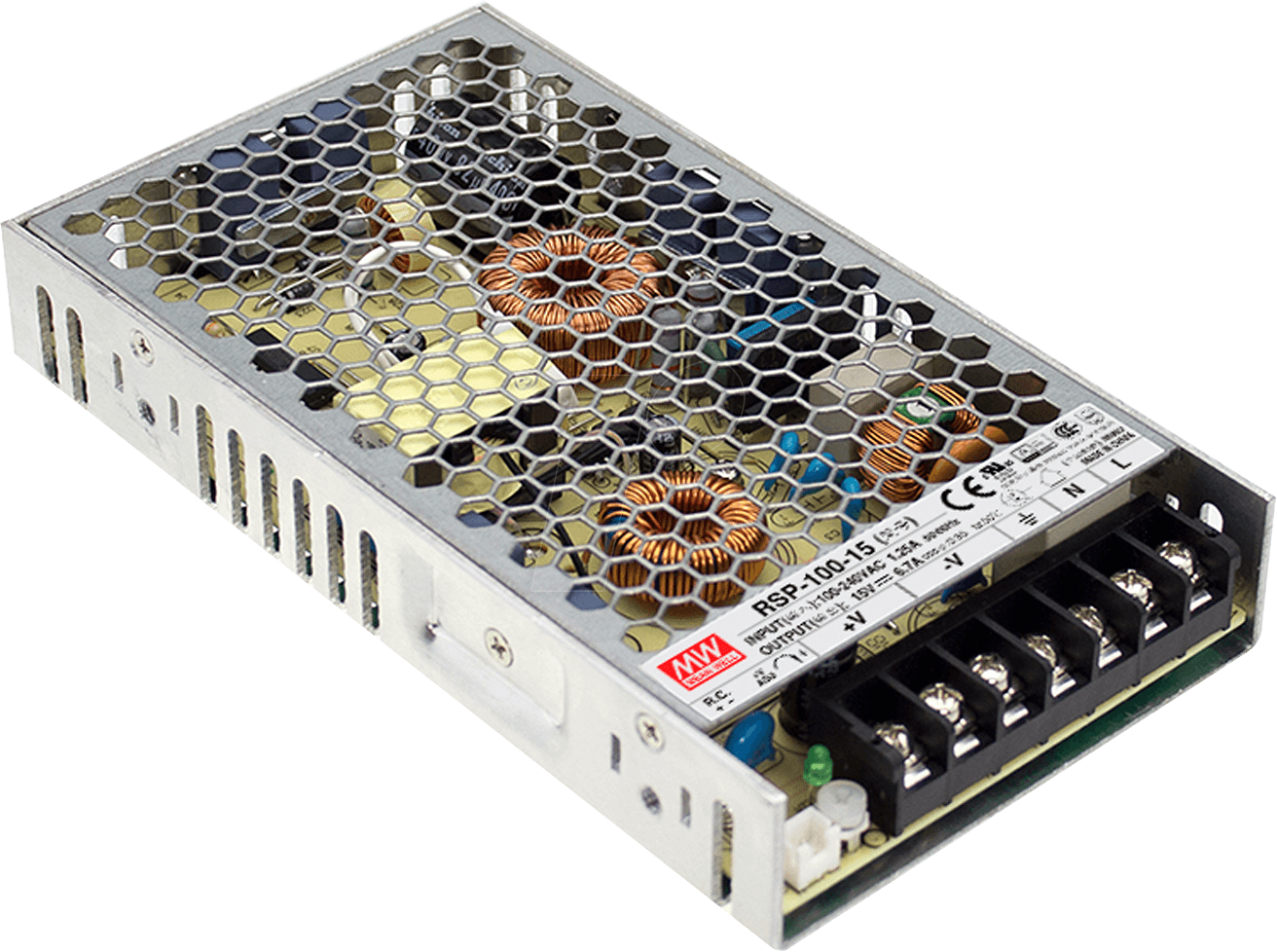 Bild von Mean Well AC/DC-Netzteilbaustein, geschlossen RSP-100-3.3 66 W (RSP-100-3.3)