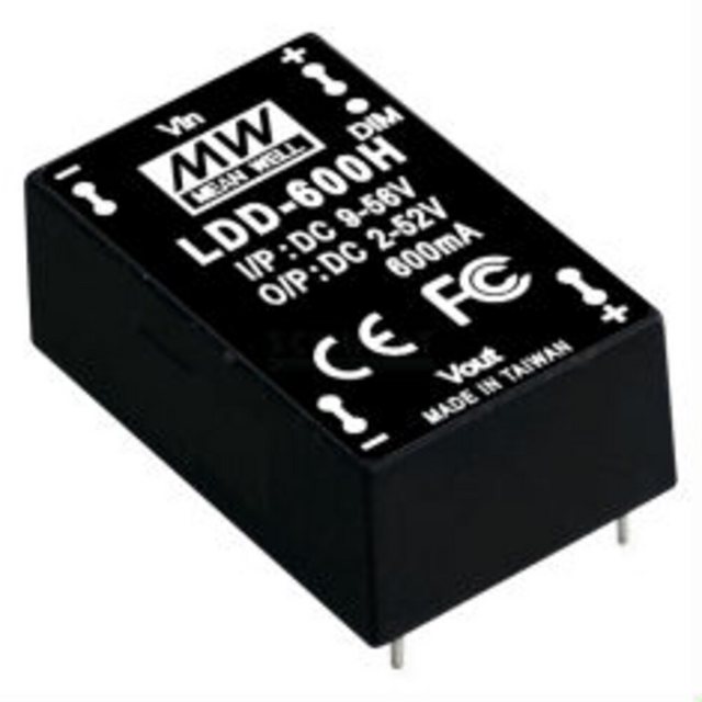 Bild von MeanWell, Zubehör Beleuchtung, Mean Well LDD-1050H-WDA LED-Treiber Konstantstrom 1050 mA 3 - 45 V/DC dimmbar