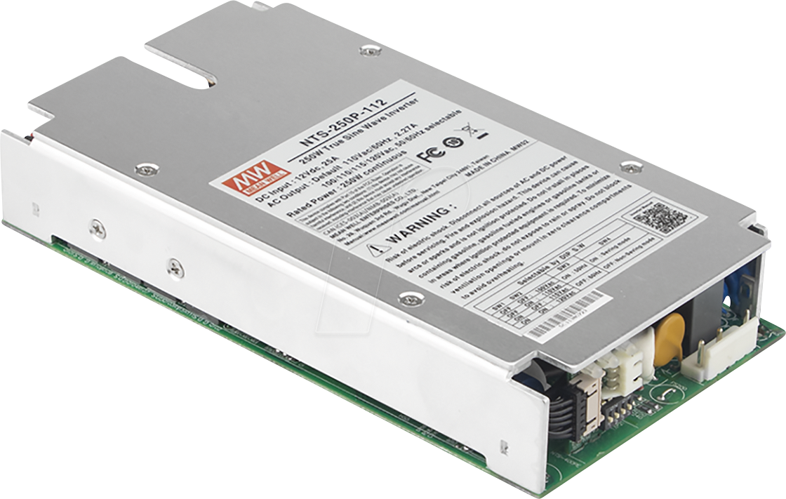 Bild von NTS-250P-224 - Wechselrichter, Sinus, 250 W, 24 V