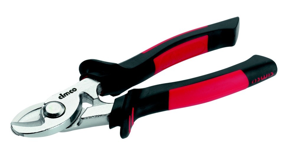 Bild von Cimco 120104 Kabelschere Geeignet für (Abisoliertechnik) Alu- und Kupferkabel, ein- und mehrdrähti
