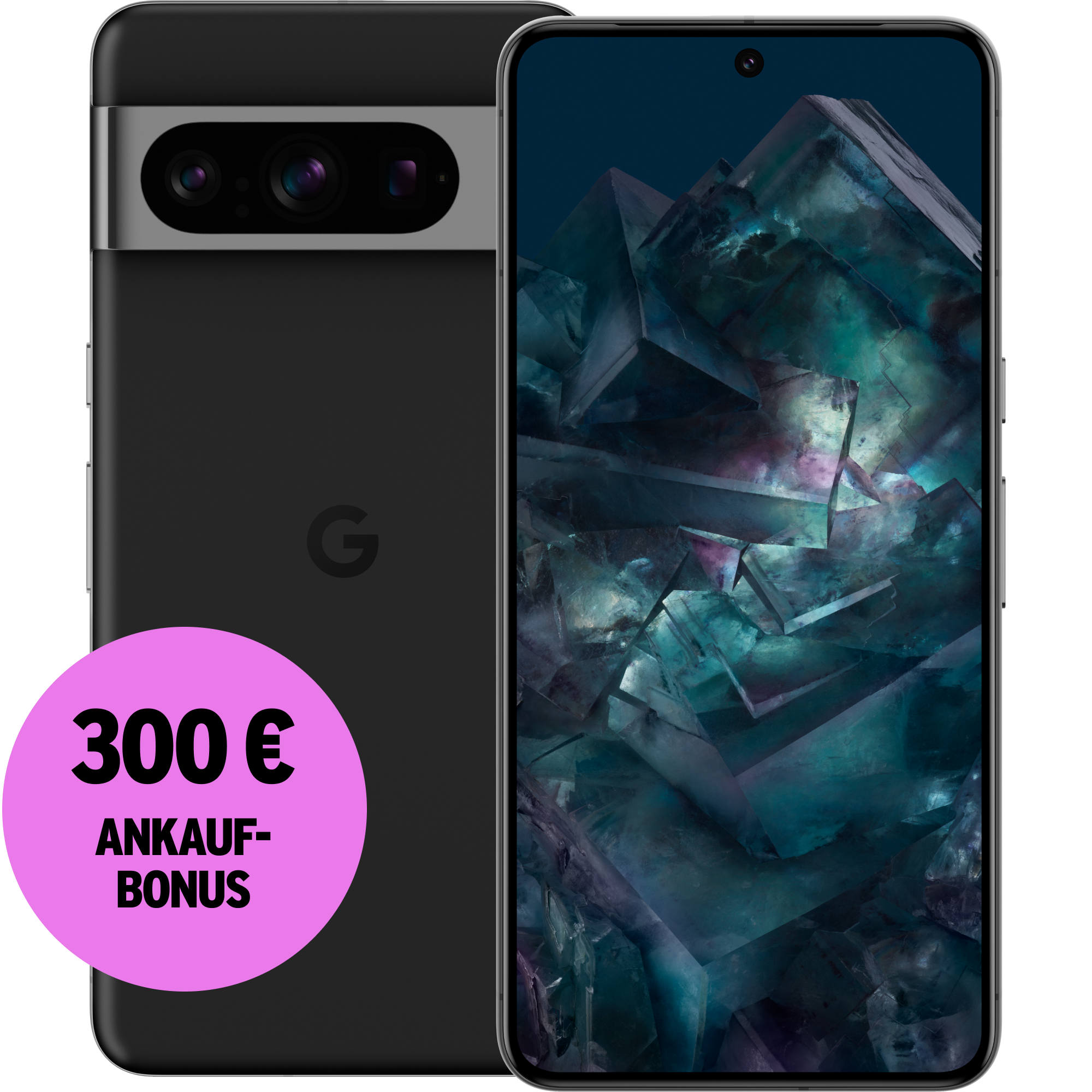 Bild von Google Pixel 8 Pro 128 GB obsidian NEUWERTIG mit Allnet Flat S Flex mit GB+