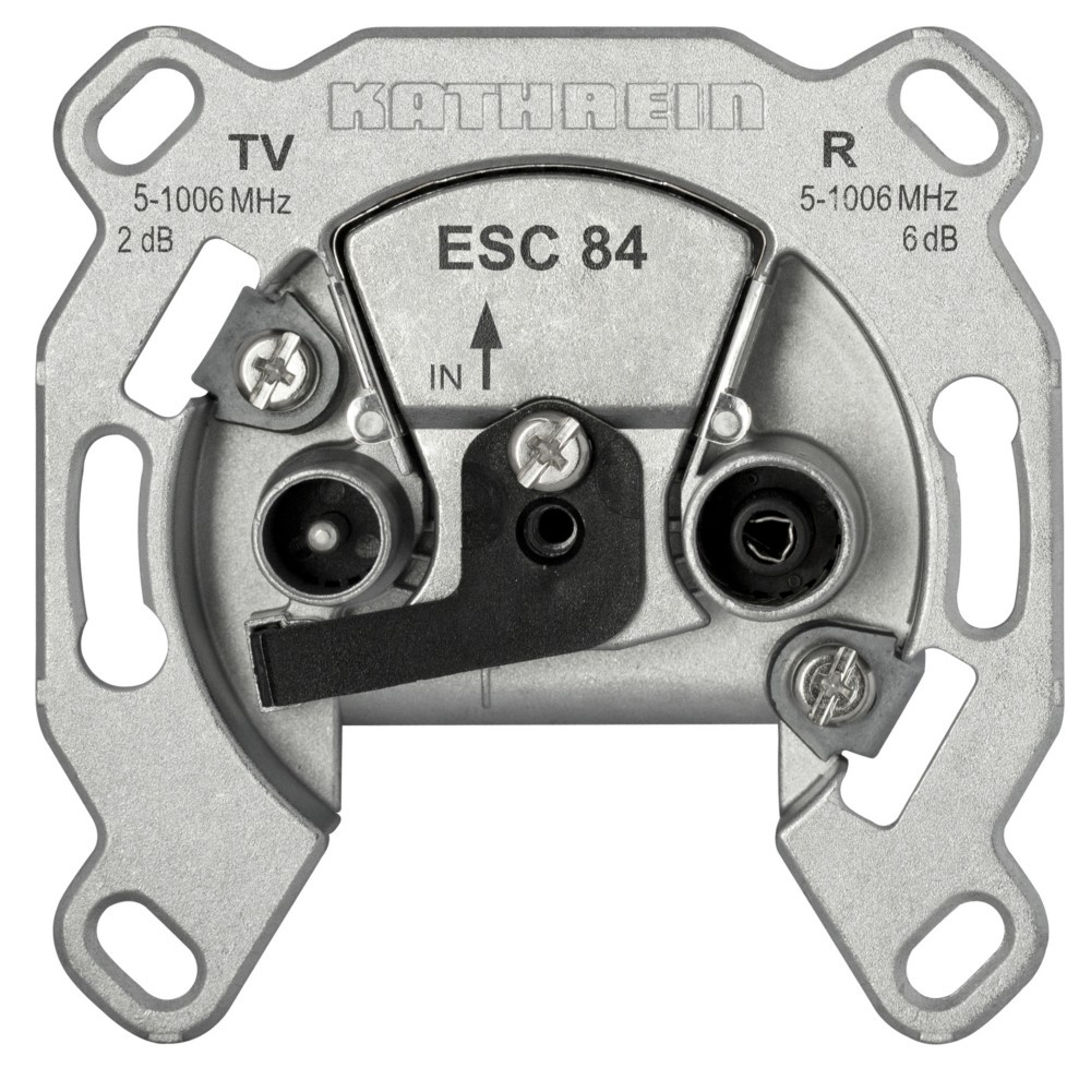 Bild von Enddose bk 2,0000000f 1,8dB/860 ESC84 - Aluminium - Kathrein